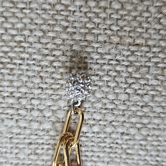 Swarovski Crystal Gold Charm Bracelet - Picture 8 of 9